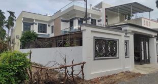 Nhà biệt thự 10x25 1 trệt 1 lầu 2 mê đổ, sân đậu 2 ô tô, đường ô tô thông