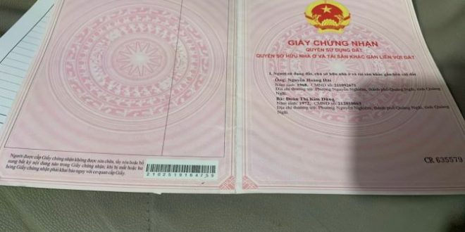 Cần bán Nhà mặt tiền Nguyễn Nghiêm