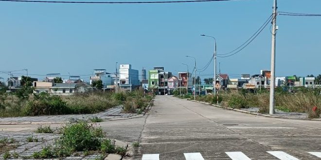 Lô góc biệt thự 170m2( đường 15m) trung tâm KDC ngay cầu Cổ Luỹ - Nghĩa Phú, TP Quảng Ngãi