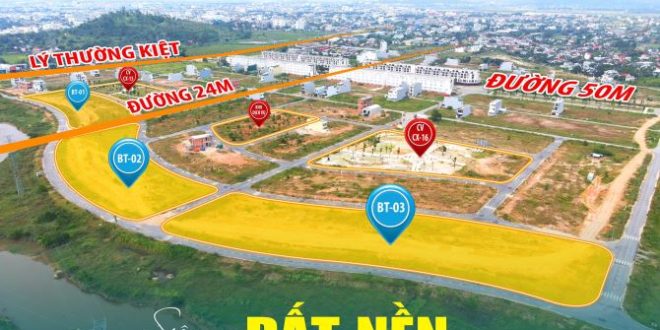 MỞ BÁN BIỆT THỰ VEN SÔNG BÀU GIANG- TP QUẢNG NGÃI