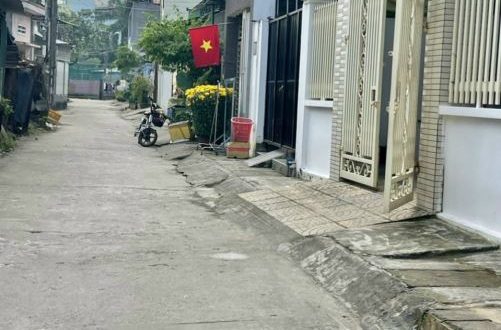 Bán lô đất 4,5x21m,  hẻm Nguyễn Nghiêm thông Trần Hưng Đạo