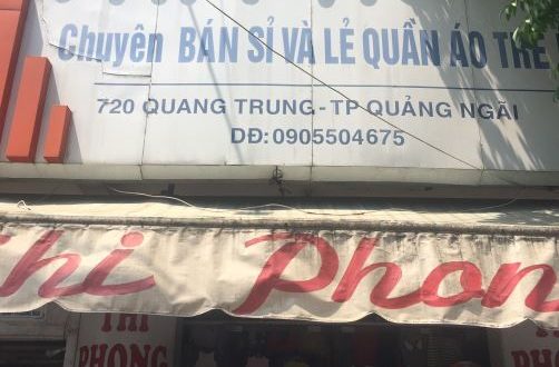 Cho thuê nhà 2 mặt tiền Quang Trung