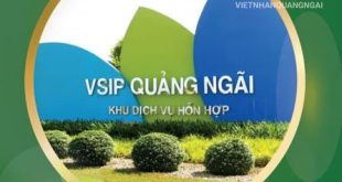 Cơ hội nhân X3 tài sản cùng dự án đất nền liền kề Khu Công Nghiệp VSIP Quảng Ngãi