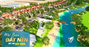 Đất biệt thự ven sông vị trí đắc địa, không gian sống xanh tại khu đô thị Phú Mỹ