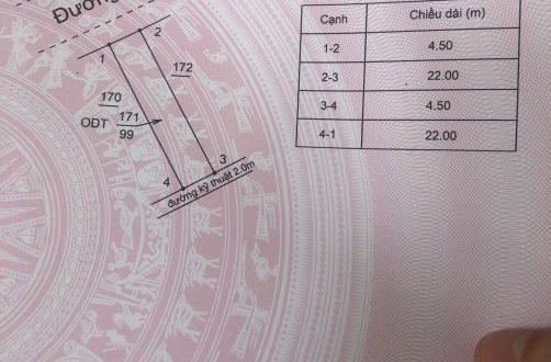Đất đường THÀNH THÁI, p Lê Hồng Phong