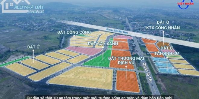 Đất nền dự án VSIP Quảng Ngãi - Vị trí siêu đẹp gần sông giá vét đáy