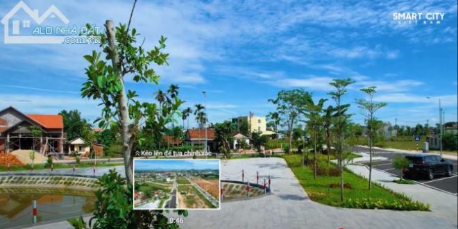 Bán lô đất 6x20, hướng Đông, mặt tiền Bích Khê, kẹp đường kỹ thuật 2m