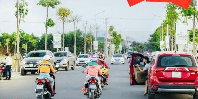 Đất mặt đường 10,5m, chỉ 5p đến bệnh viện Đa Khoa Quảng Ngãi, giá 800tr