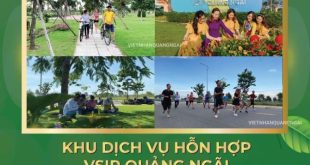 Đất nền dự án Khu dịch vụ hỗn hợp VSIP Quảng  Ngãi xã Tịnh Phong