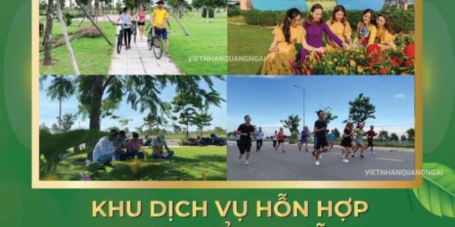 Đất nền dự án Khu dịch vụ hỗn hợp VSIP Quảng  Ngãi xã Tịnh Phong