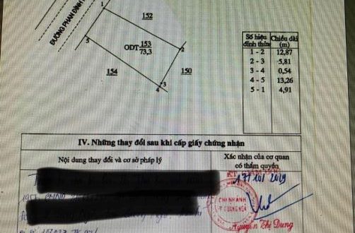 Bán nhà mặt tiền Phan Đình Phùng TT TP Quảng Ngãi