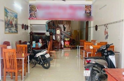 Bán nhà trung tâm TP Quảng Ngãi.  Mặt tiền đường Hai Bà Trưng