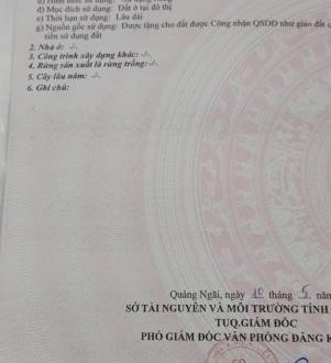 Cần bán lô đất thị trấn châu ổ đường ngô đạt