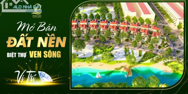 Đất biệt thự ven sông 330m2 ngay trung tâm thành phố giá rẻ