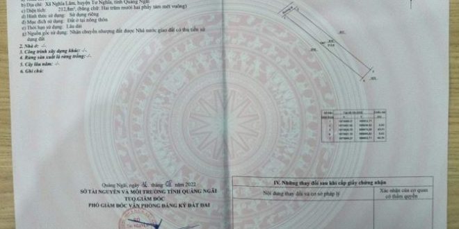 bán đất full thổ cư quảng ngãi 300tr