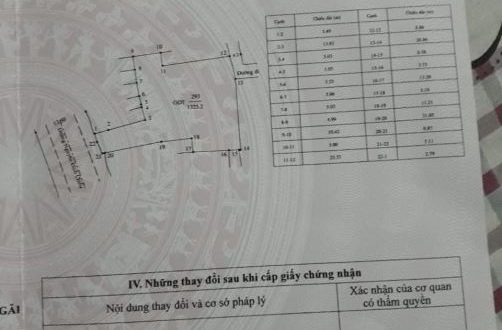 Bán 1325m2 đất mặt đường NGUYỄN ĐÌNH CHIỂU