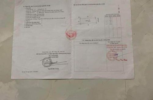 Bán nhà mặt tiền Lê Đại Hành TP Quảng Ngãi