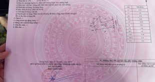 Cần bán lô đất hẻm 15 Trần Quang Diệu, phường Nghĩa Lộ, Tp Quảng Ngãi.