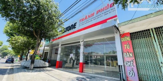 Cho Thuê làm Văn phòng, Siêu thị, Showroom. Vị trí nằm tại Trung tâm Thành phố Quảng Ngãi.