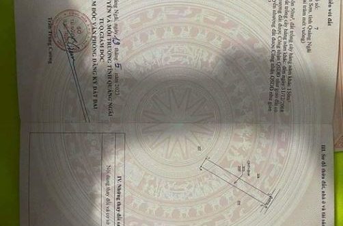 cần tiền bán lô đất thổ cư bình thạnh bình sơn quảng ngãi