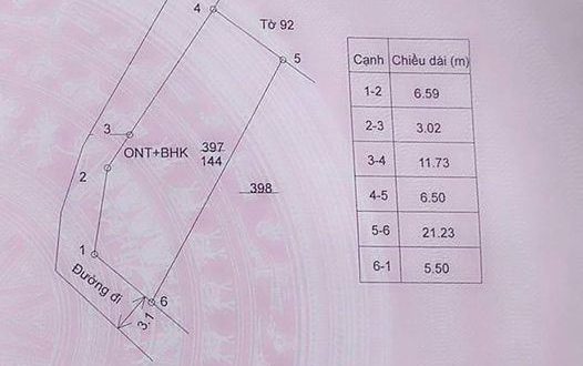 kẹt tiền bán nhanh Lô góc 6,5mx22m xã Bình Phước, bình sơn, gần ngã 4 chợ chiều