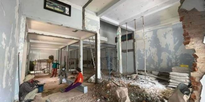 CHO THUÊ NHÀ MẶT TIỀN LÊ TRUNG ĐÌNH NGANG 9M TTTP QUẢNG NGÃI