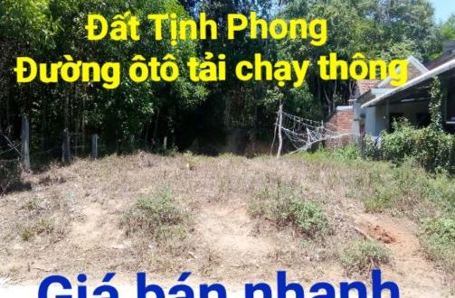 ĐẤT TỊNH PHONG HƠN 200m2 GIÁ BÁN NHANH