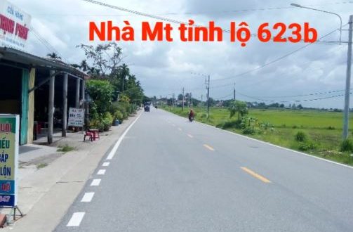 BÁN ĐẤT TẶNG NHÀ MẶT TIỀN ĐƯỜNG 623B THUỘC NGHĨA LÂM VỊ TRÍ KINH DOANH