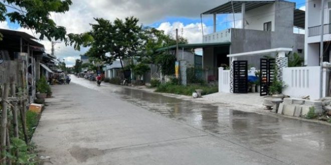 Bán lô đất rẻ đẹp mặt tiền Nghĩa Kỳ (ngã tư quốc tế chạy vào)