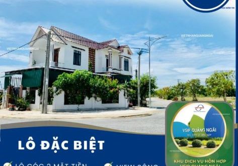 SIÊU PHẨM LÔ GÓC VSIP - VIEW SÔNG - ĐỐI DIỆN TRƯỜNG HỌC