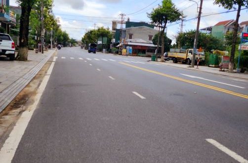Bán lô đất 5x20m, Hướng tây bắc, mặt tiền Hai Bà Trưng, Hk Trần Phú