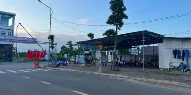 Bán lô góc 256m2 đường 13m5 ngay trường tiểu học Nghĩa Điền giá chỉ 1,9xx
