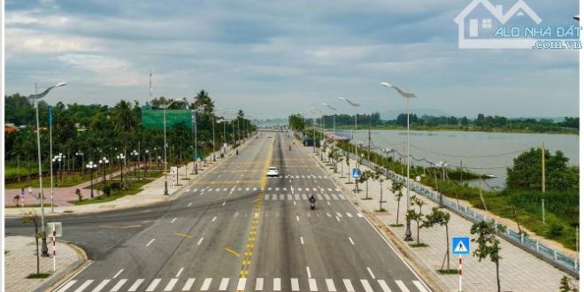 Cần bán lô biệt thự 10mx24m mặt tiền đường bở Nam Sông Trà Khúc (Trường Sa ) giá tốt
