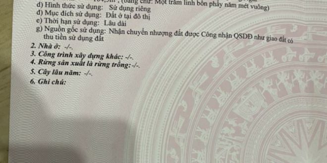Bán nhà góc 1,5 tầng, Dt. 5x21m. Hẻm 7m Lê Thánh Tôn