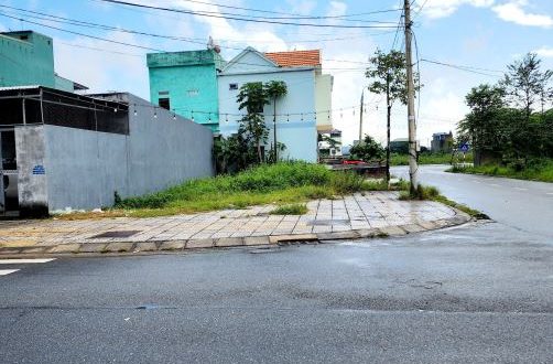 Cần bán lô góc 2 diện Kdc Thạch Bích, Dt. 7,1x20m, Hướng Tây/Nam