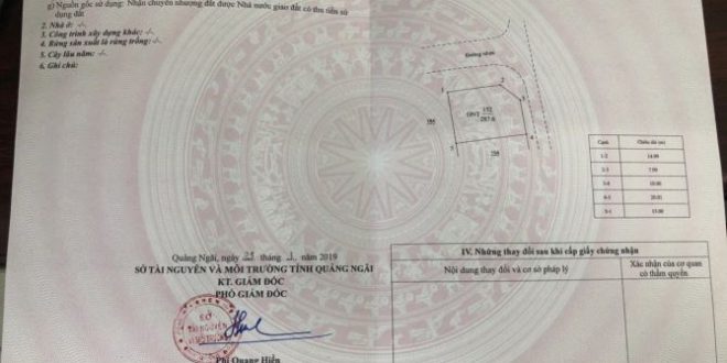 Cần bán lô góc biệt thự Soi Đông Dương, đường Tế Hanh, Tịnh Ấn Tây, TP Quảng Ngãi.