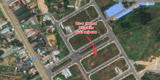 Cắt lỗ 200tr bán rẻ lô đất mặt tiền đường 30m ngay trung tâm thị trấn La Hà chỉ còn 1ty4