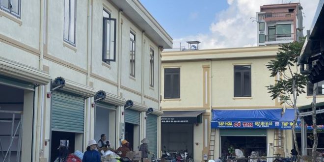 Bán nhà mặt tiền chợ Đồng Cát, diện tích 70m2, giá 2,5tỷ bàn giao hoàn thiện nội thất.
