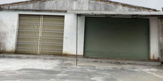Đất có sẳn nhà xưởng mặt tiền Quốc Lộ 1A,  đối diện TONE HOA SEN , Bình Hiệp, Bình Sơn