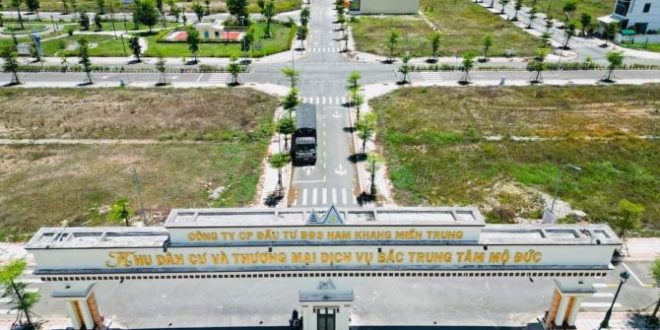 BÁN VÀI LÔ GIÁ RẺ DỰ ÁN BẮC TRUNG TÂM MỘ ĐỨC - NAM KHANG