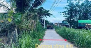 Bán lô đất cách đường 622C 200m  xã Tịnh Phong huyện Sơn Tịnh