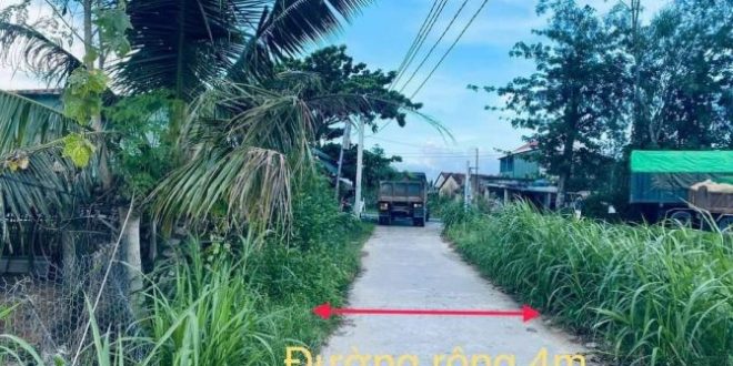 Bán lô đất cách đường 622C 200m  xã Tịnh Phong huyện Sơn Tịnh