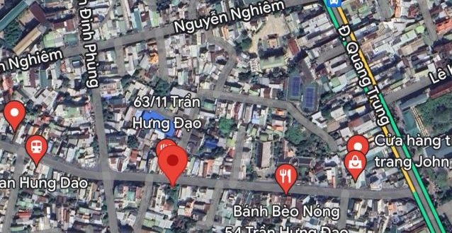 Bán mảnh vườn mini mặt tiền Trần Hưng Đạo Trung Tâm tp quảng Ngãi