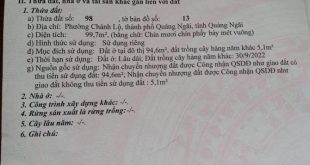 Bán nhà 2 tầng hướng Đông, hẻm Ô tô thông Trần Hưng Đạo,
