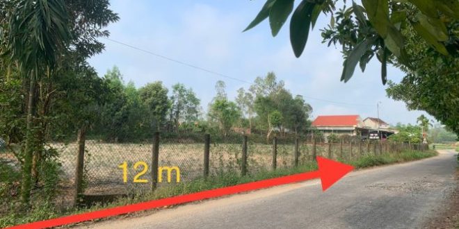 BÁN LÔ BIỆT THỰ VƯỜN TỊNH BÌNH - THÍCH HỢP LÀM NHÀ VƯỜN