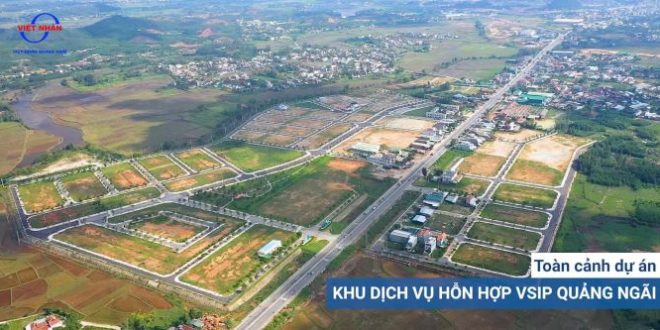 Bán 1 lô hướng Nam duy nhất giá chỉ hơn 900tr tại Khu Dịch Vụ Hỗn Hợp Vsip Quảng Ngãi