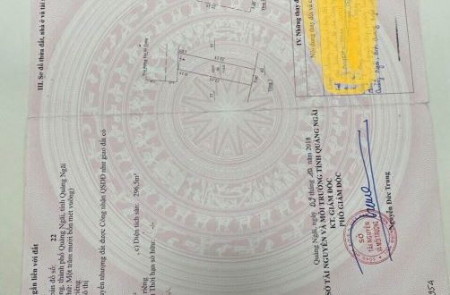 Bán Căn nhà 3 mê mặt tiền đường Hai Bà Trưng đoạn gần vòng xoay Quang Trung