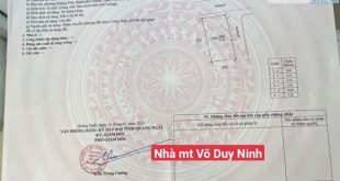 Cần bán nhà 2 tầng mặt tiền hẻm Hoàng Văn Thụ (tương lai mặt tiền Võ Duy Ninh)