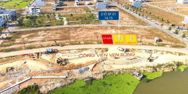 Còn 2 lô biệt thự liền kề tại KĐT HUD - Phú Mỹ TP.Quảng Ngãi view sông siêu đẹp