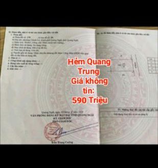 ĐẤT TRUNG TÂM THÀNH PHỐ GIÁ CÓ NĂM TRĂM CHÍN MƯƠI TRIỆU